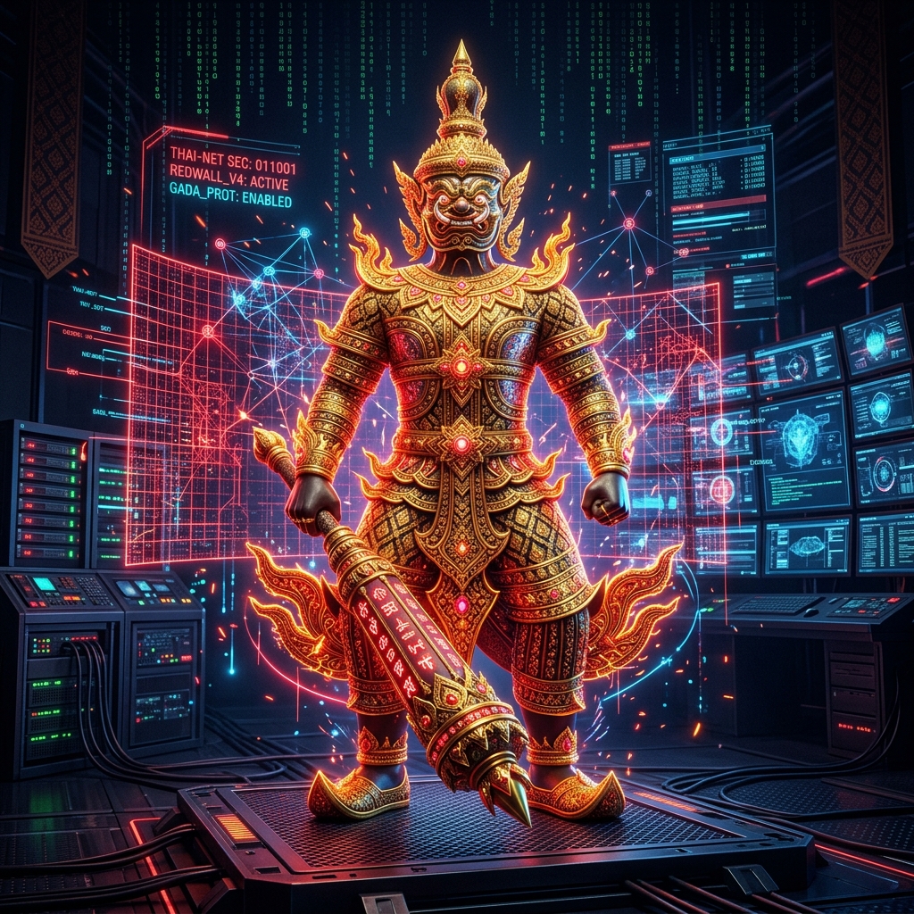 Thao Wessuwan Celestial Firewall Wallpaper